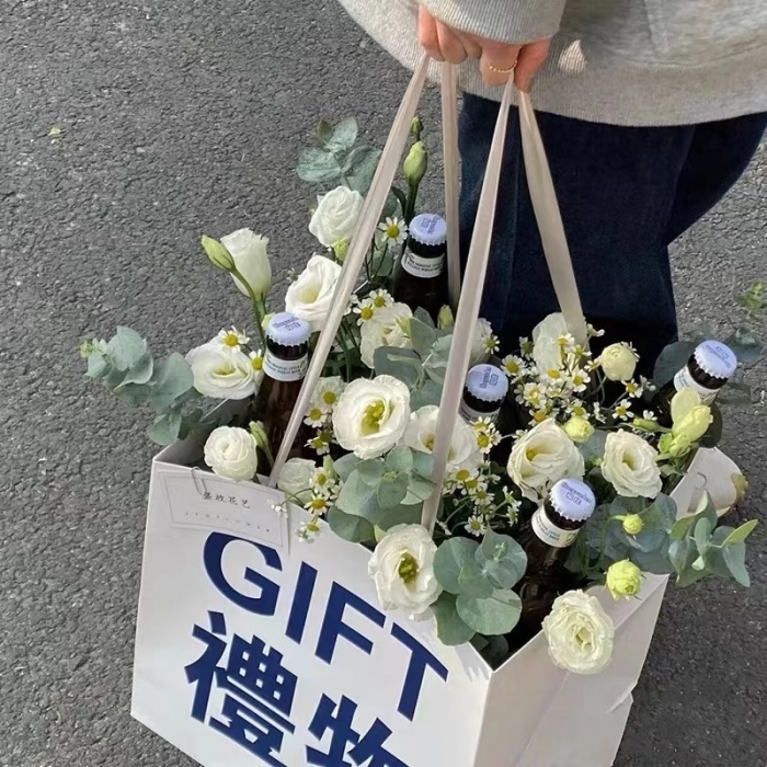 鲜花礼物手提袋