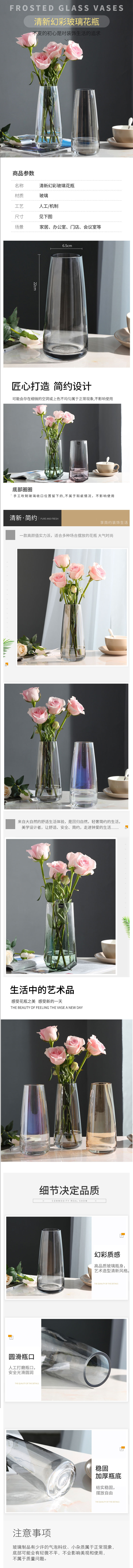 轻奢玻璃花瓶摆件现代简约客厅透明水培插花瓶北欧式餐桌装饰创意-tmall.jpg